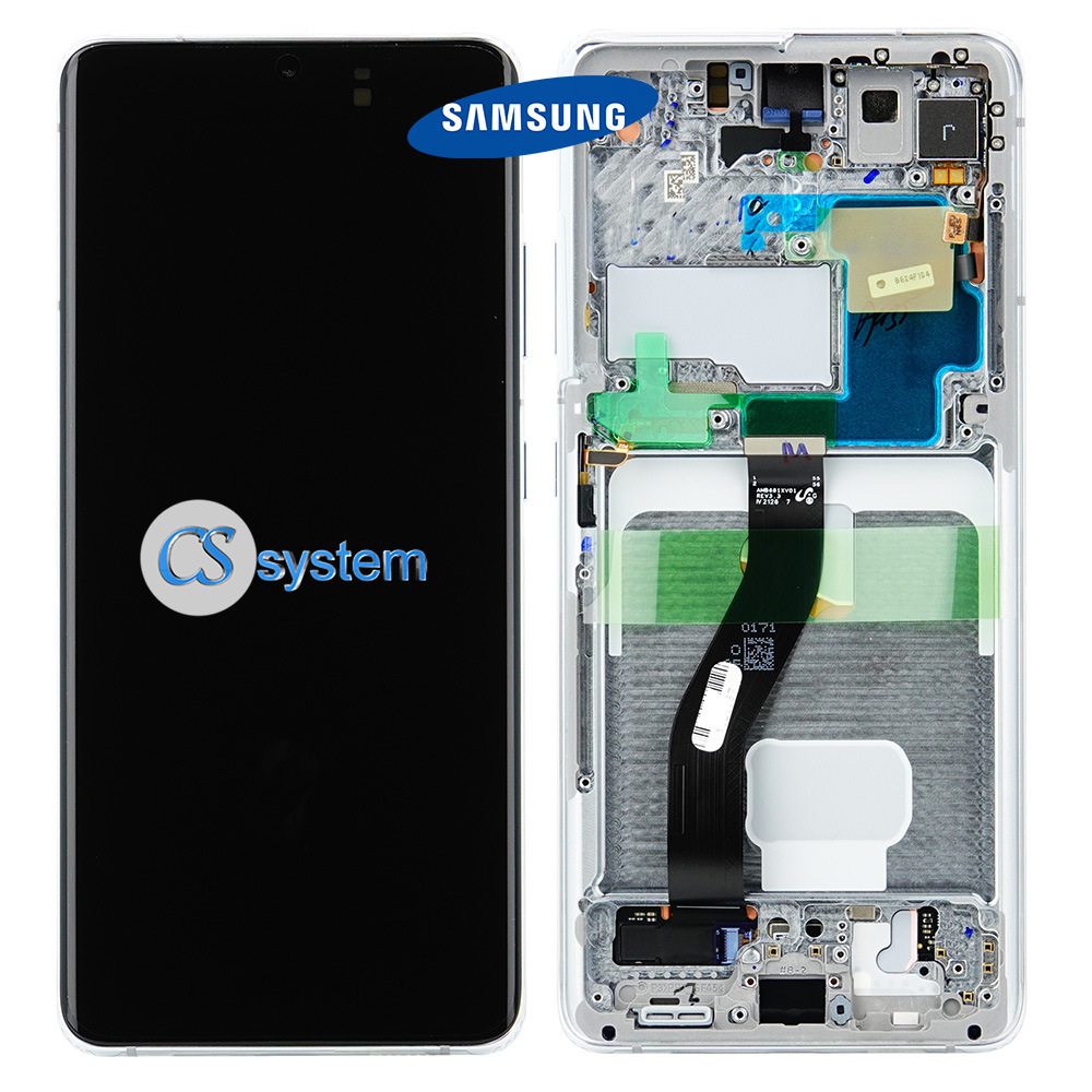 Remplacement vitre / Écran Samsung S21 Ultra avec châssis original – CS  System