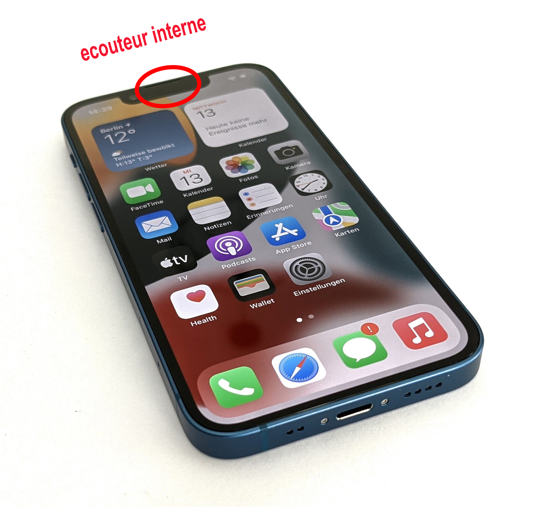 Remplacement écouteur interne iPhone 13 Pro – CS System